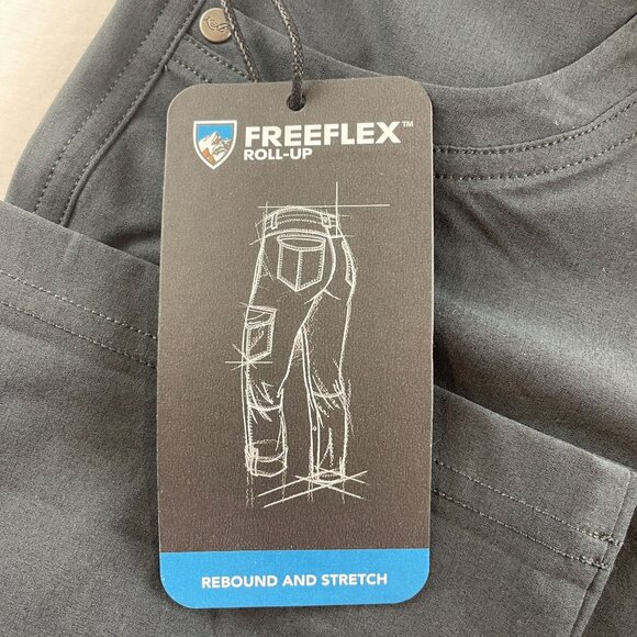 Kuhl Women's Freeflex Roll-up Black Pants Sz 2 NWT - Picture 5 of 13
